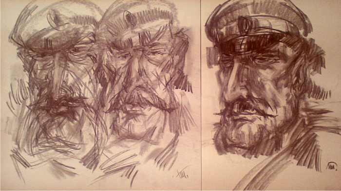 Наброски персонажа