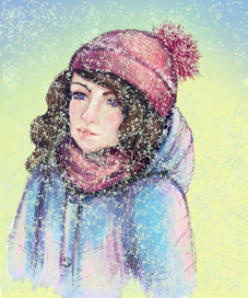 розовая шапочка