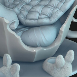 The bed of little someone