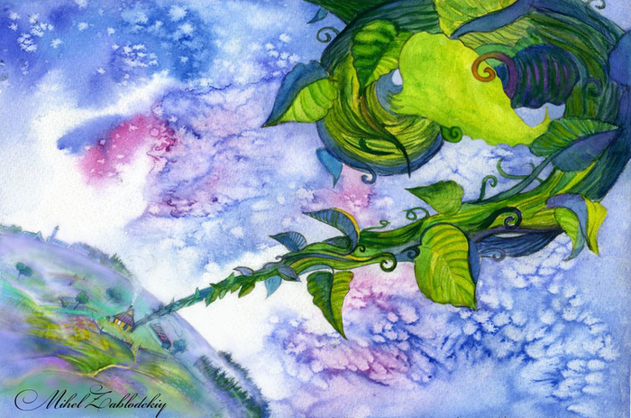 сказка ДЖЕК и БОБОВОЕ ДЕРЕВО.титул