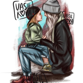 Мама и дочка