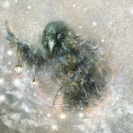 кружева чудес.ворон.