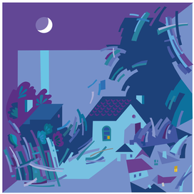 Вечер у моря