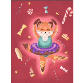 Лиса балерина