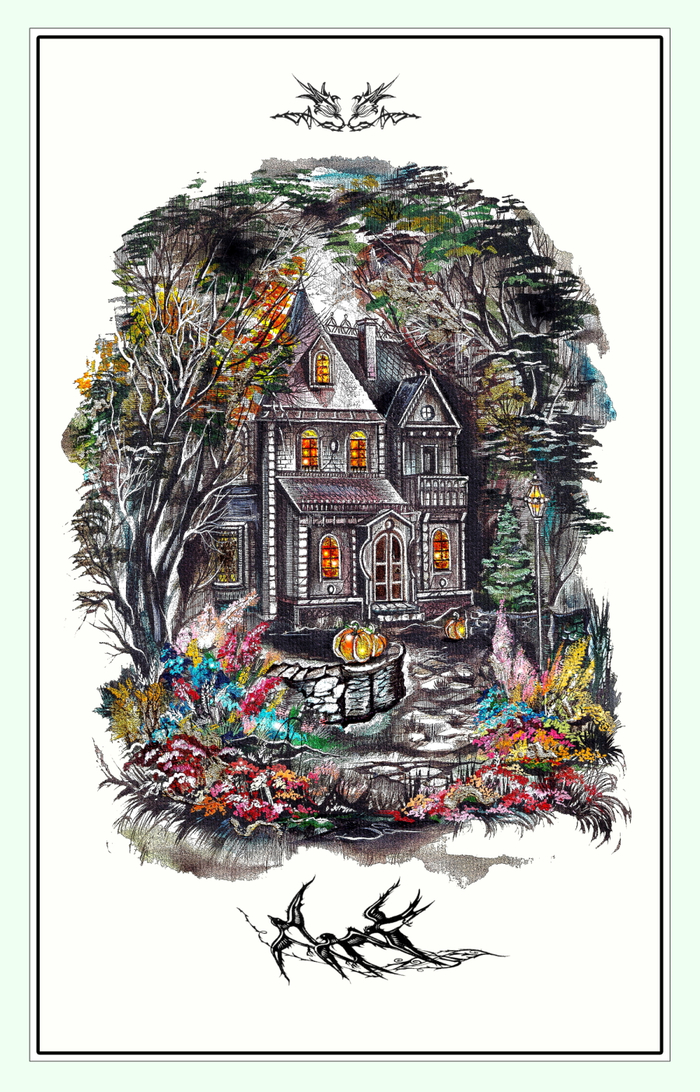 Дом с тыквами