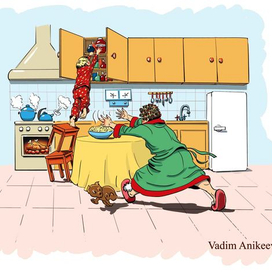 За вареньем...