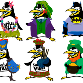 Penguin stikers