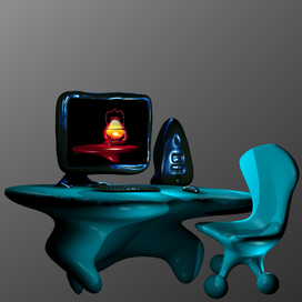 рабочий уголок