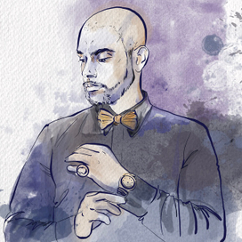 Fashion портрет репера Тимати для публикации в соцсетях и на сайте