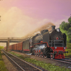 паровоз СО17  " Серго Орджоникидзе "