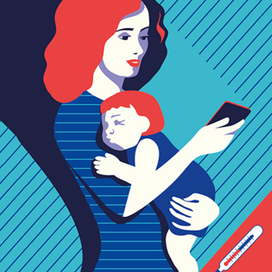 Иллюстрация медицинской статьи о детской болезни