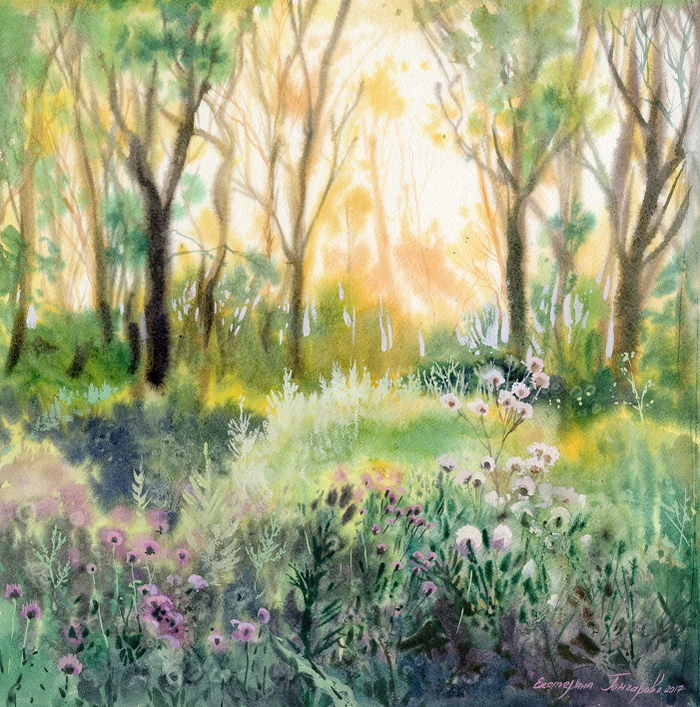 летнее разнотравье