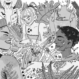 люди с татушечками