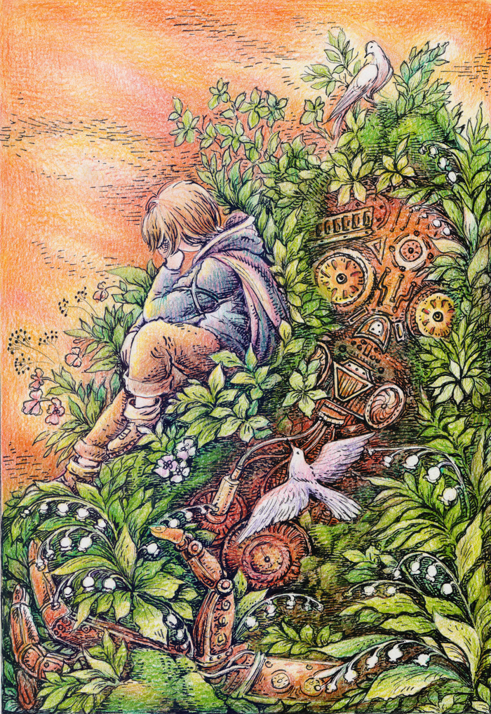 На планете медового неба.