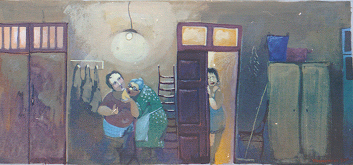 в коммуналке