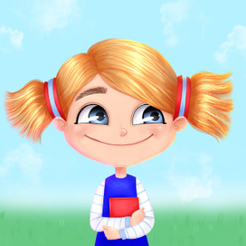 Девочка с планшетом