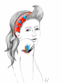 Девушка пин-ап