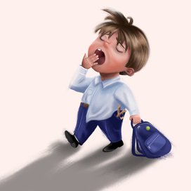 По дороге в школу