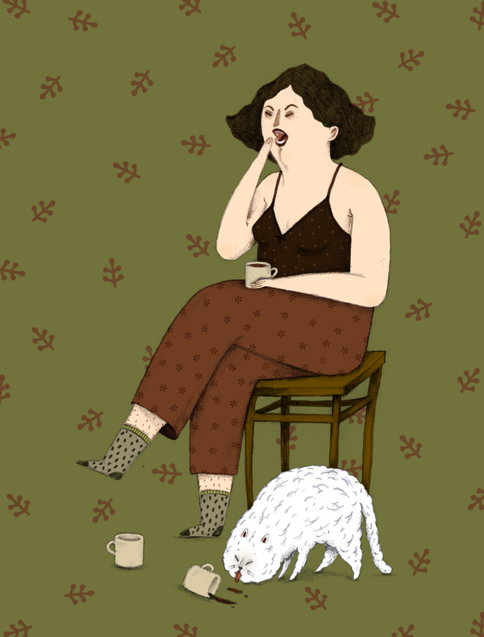 Не выспалась