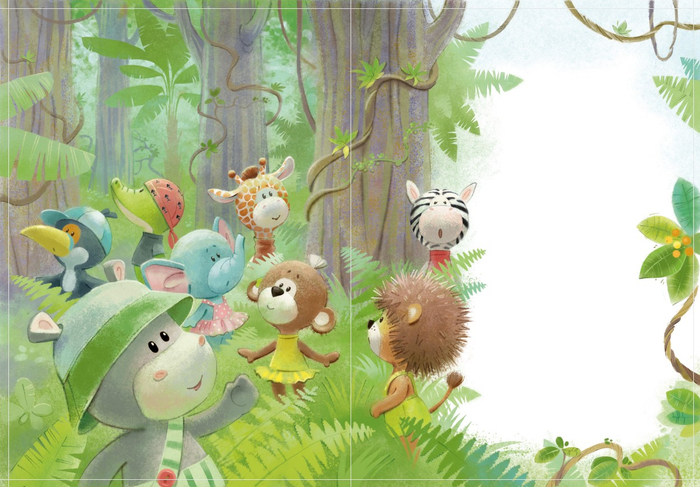 Какое всё зелёное!