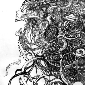 Узор и лицо