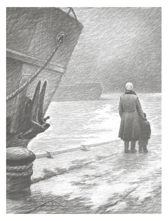 Рисунок в книгу