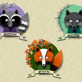 Иконки с животными