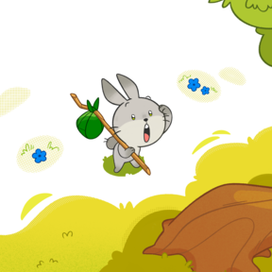 «Домик для зайчика» Разворот 2