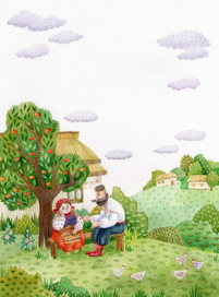 Телесик. Дед и баба. Издательство "MIKKO"