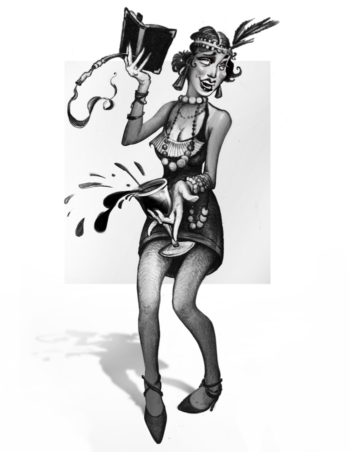 Пьяная поэтесса 