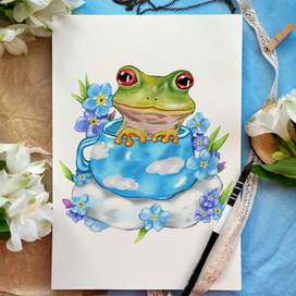 Лягушка квакушка