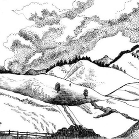 горный пейзаж