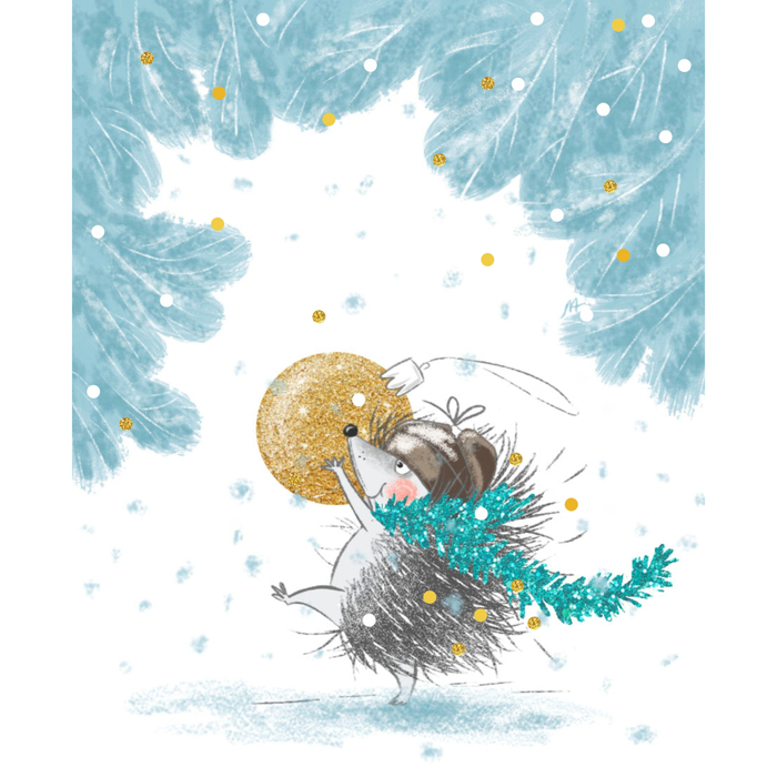 Игрушки с ёлки я унёс