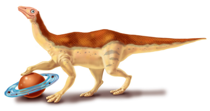 Динозавры. Скетч-иллюстрация 2