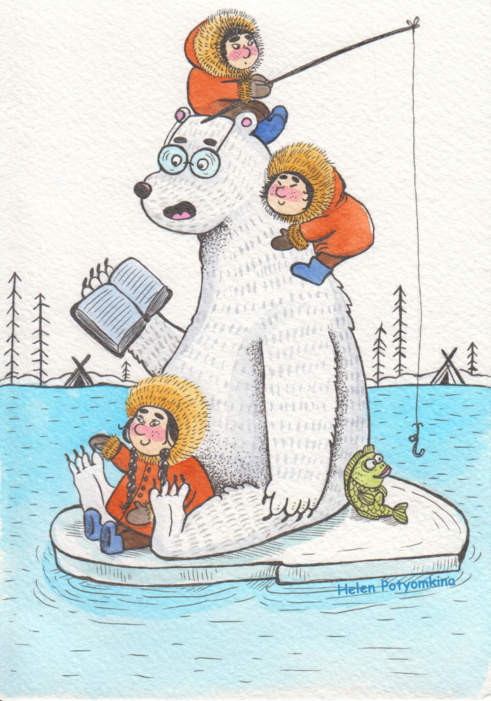 книжный мишка