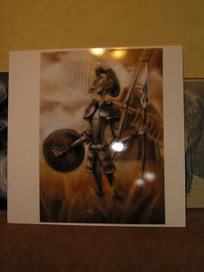 "Дон Кихот" в техники аэрография