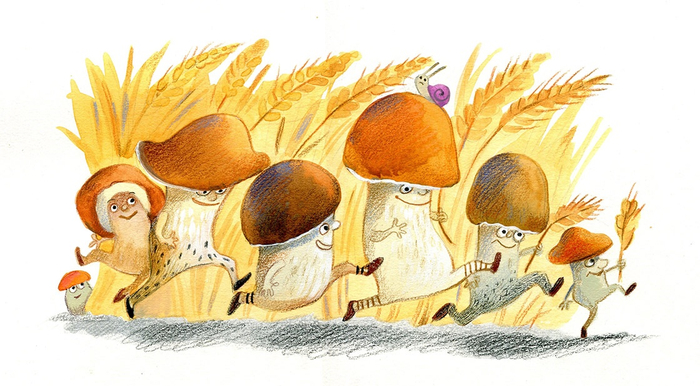 Грибные истории из книги Ирины Даниловой " Грибной вождь"