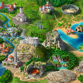 карта "Хорватия"