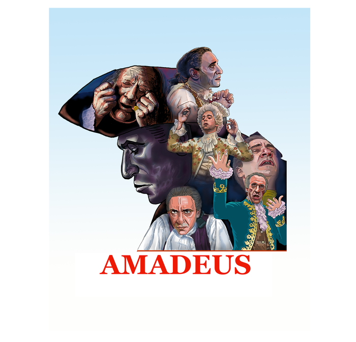 "Amadeus" movie poster