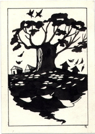 дерево. осень.