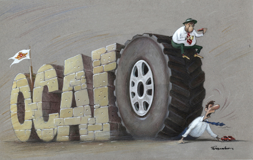 Иллюстрация для журнала "За рулем"2