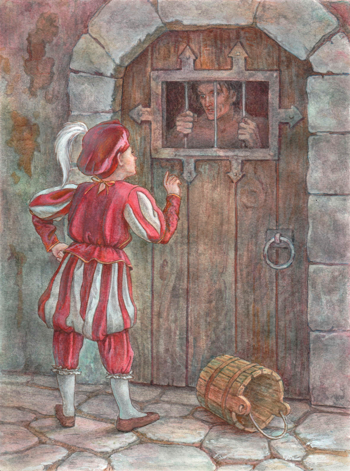 Иллюстрация к роману М. Твена "Янки при дворе короля Артура"