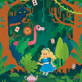 Алиса в стране чудес