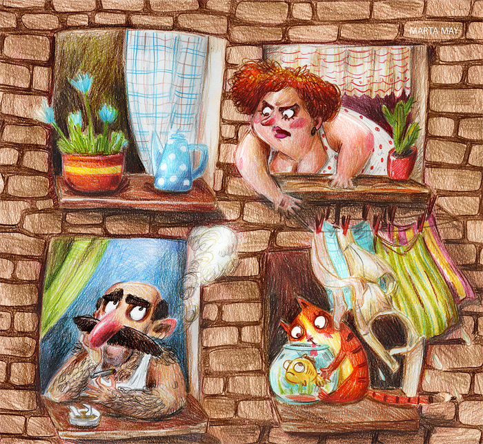 Из жизни пятиэтажек