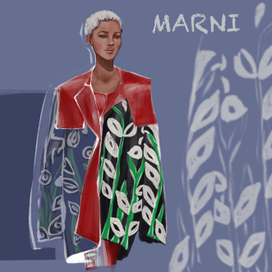 Fashion иллюстрация 