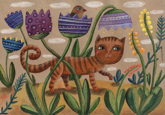 "Заблудившийся в цветах" 