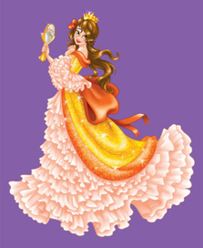 Принцесса с зеркалом