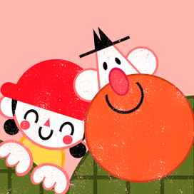 Папа и дочь