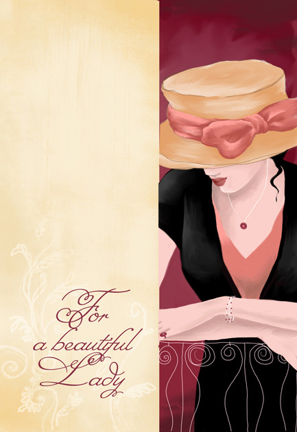 корпоративная открытка 8 Марта