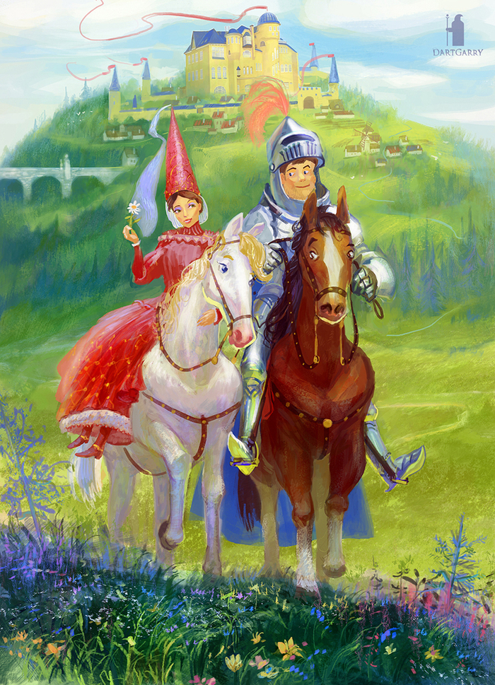 рыцари и дамы для Риа банка